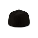 Milwaukee Brewers Black on Black 59FIFTY Fitted Hat - Imagen 6