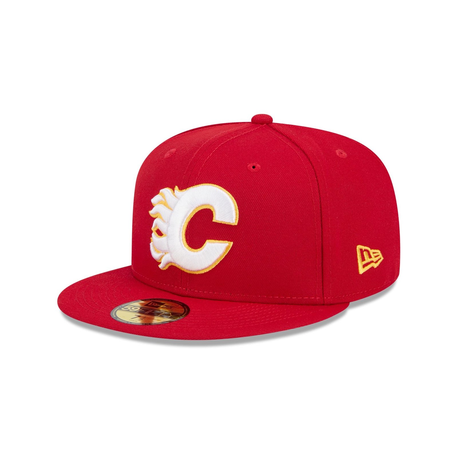 60646420_59FIFTY_CHS595024921_CALFLA_OTC_3QL.jpg Calgary Flames Team 59FIFTY Fitted Hat - Imagen 1