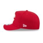 Calgary Flames Team 9FIFTY A-Frame Snapback Hat - Imagen 4