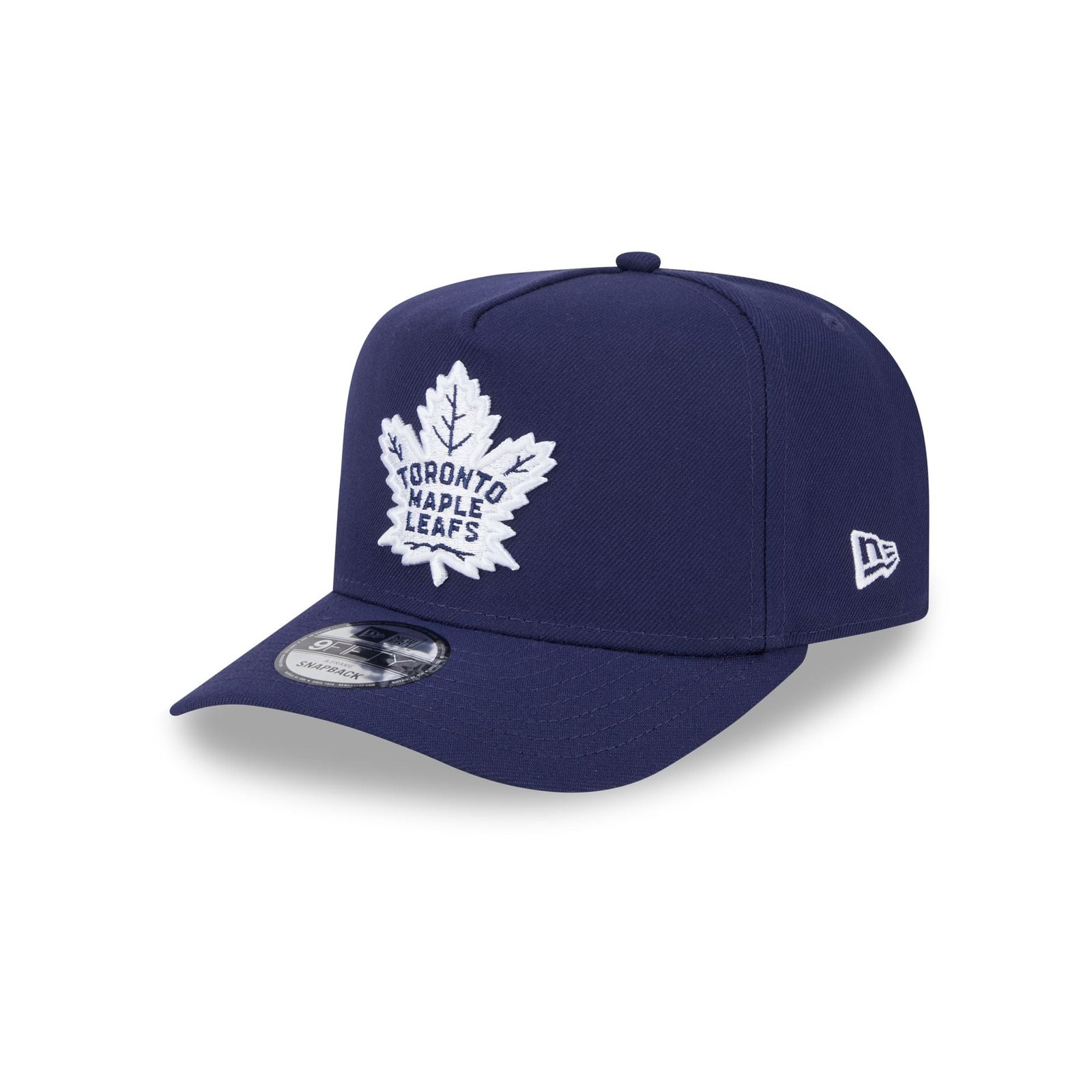 60646477_9FIFTYAF_CHS950AF24187_TORLEA_OTC_3QL.jpg Toronto Maple Leafs Team 9FIFTY A-Frame Snapback Hat - Imagen 1