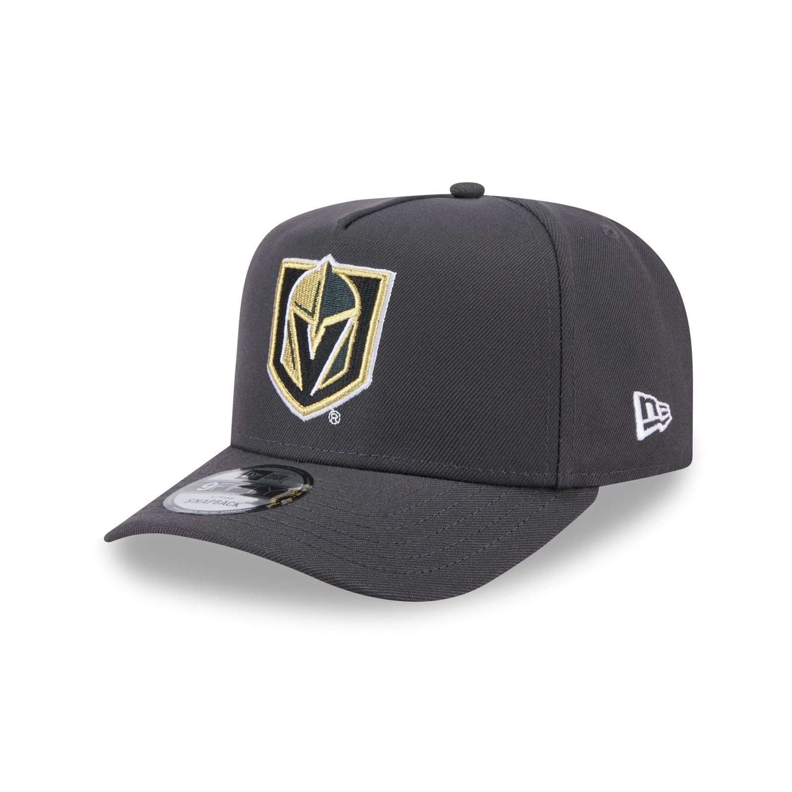 60646483_9FIFTYAF_CHS950AF24187_VEGKNI_OTC_3QL.jpg Vegas Golden Knights Team 9FIFTY A-Frame Snapback Hat - Imagen 1