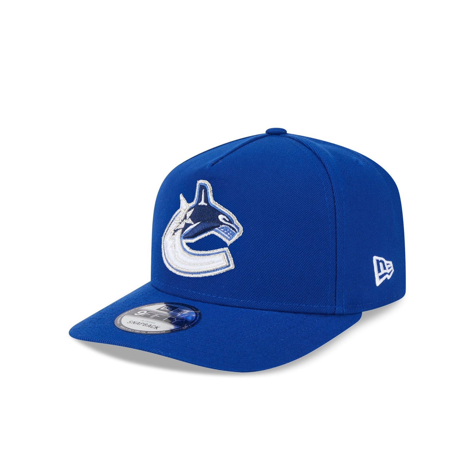 60646486_9FIFTYAF_CHS950AF24187_VANCUN_OTC_3QL.jpg Vancouver Canucks Team 9FIFTY A-Frame Snapback Hat - Imagen 1
