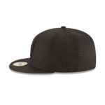 Las Vegas Raiders Black on Black 59FIFTY Fitted Hat - Imagen 4
