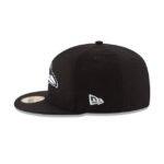Baltimore Ravens Black & White 59FIFTY Fitted Hat - Imagen 5