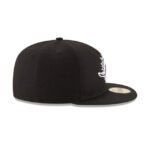 Miami Dolphins Black & White 59FIFTY Fitted Hat - Imagen 6