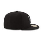 Houston Texans Black & White 59FIFTY Fitted Hat - Imagen 6