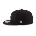 Houston Texans Black & White 59FIFTY Fitted Hat - Imagen 5