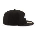 Denver Broncos Black & White 59FIFTY Fitted Hat - Imagen 5