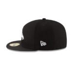 Denver Broncos Black & White 59FIFTY Fitted Hat - Imagen 4
