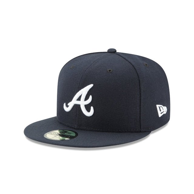 8916238958622.jpg Atlanta Braves Authentic Collection Road 59FIFTY Fitted Hat - Imagen 1