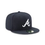 Atlanta Braves Authentic Collection Road 59FIFTY Fitted Hat - Imagen 3