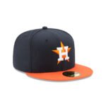 Houston Astros Authentic Collection Road 59FIFTY Fitted Hat - Imagen 3