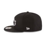 Los Angeles Lakers Basic Black 9FIFTY Snapback Hat - Imagen 4