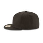Minnesota Vikings Black On Black 59FIFTY Fitted Hat - Imagen 5