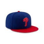 Philadelphia Phillies Authentic Collection Alt 59FIFTY Fitted Hat - Imagen 3