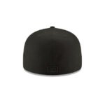 Los Angeles Dodgers Blackout Basic 59FIFTY Fitted Hat - Imagen 3