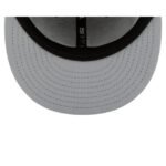 Houston Astros Blackout Basic 59FIFTY Fitted Hat - Imagen 7