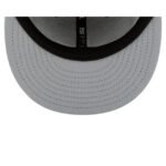 New York Mets Blackout Basic 59FIFTY Fitted Hat - Imagen 7