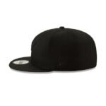 Miami Dolphins Basic Black On Black 9FIFTY Snapback Hat - Imagen 5