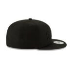 Cleveland Browns Basic Black On Black 9FIFTY Snapback Hat - Imagen 6