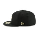 New Orleans Saints Black 59FIFTY Fitted Hat - Imagen 5