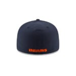 Chicago Bears Navy 59FIFTY Fitted Hat - Imagen 4