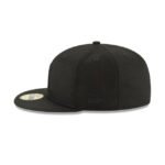 Los Angeles Angels Blackout Basic 59FIFTY Fitted Hat - Imagen 5